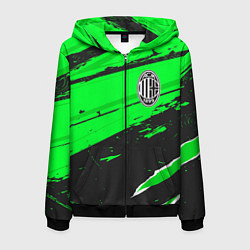 Мужская толстовка на молнии AC Milan sport green