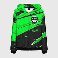 Мужская толстовка на молнии Arsenal sport green