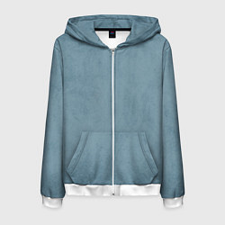 Мужская толстовка на молнии Бирюзовый флёр