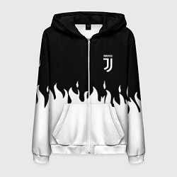 Мужская толстовка на молнии Juventus fire