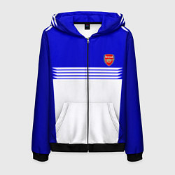 Мужская толстовка на молнии Arsenal fc sport geometry