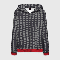 Мужская толстовка на молнии Виляющие шары