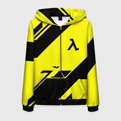 Мужская толстовка на молнии Half life geometry