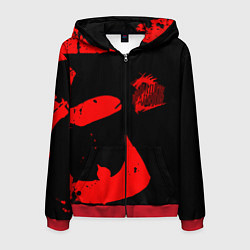 Мужская толстовка на молнии Shadow Warrior japan