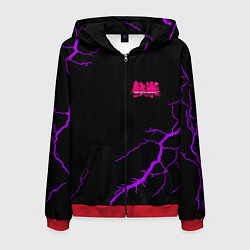 Мужская толстовка на молнии Tekken storm neon