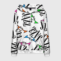 Мужская толстовка на молнии Just jazz in color