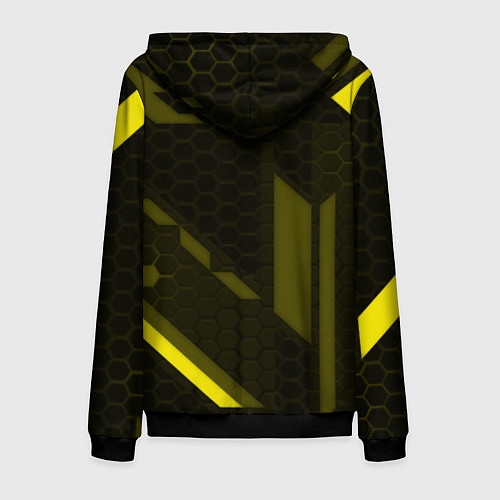 Мужская толстовка на молнии AEK fc geometry / 3D-Черный – фото 2