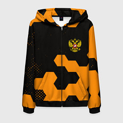 Мужская толстовка на молнии Герф РФ соты броня