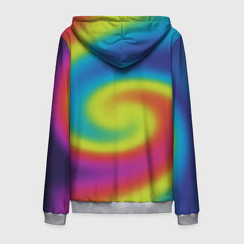 Мужская толстовка на молнии Coldplay moon music album / 3D-Меланж – фото 2