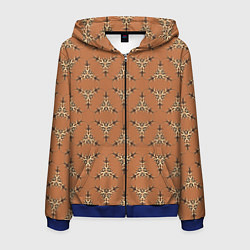 Мужская толстовка на молнии Сухоцветы