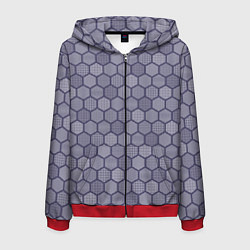 Толстовка 3D на молнии мужская Как у Джокера из фильма Темный рыцарь, цвет: 3D-красный