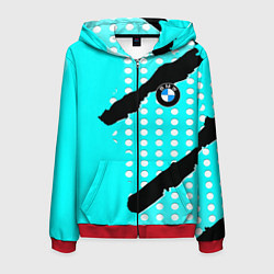 Мужская толстовка на молнии BMW sport краски