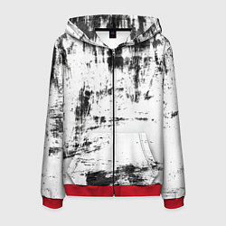 Мужская толстовка на молнии Color black and white
