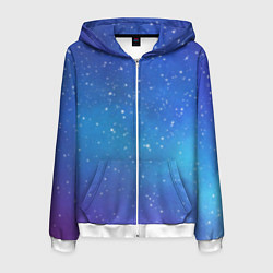 Мужская толстовка на молнии Ночное сияние