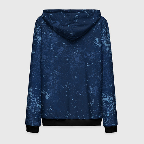 Мужская толстовка на молнии Викинг орнамент / 3D-Черный – фото 2