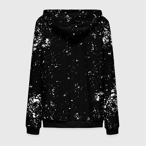 Мужская толстовка на молнии Sparta / 3D-Черный – фото 2