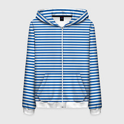 Мужская толстовка на молнии Тельняшка десантника с полосами