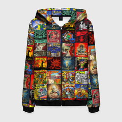 Мужская толстовка на молнии Элизиум - обложки альбомов и песен