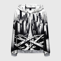 Мужская толстовка на молнии American metropolis