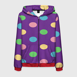 Мужская толстовка на молнии Radius color