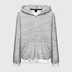 Мужская толстовка на молнии Снег сугробы