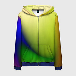 Мужская толстовка на молнии The color is multicolored