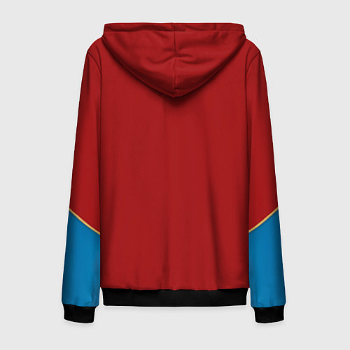 Мужская толстовка на молнии Пиджак Майкла Джексона / 3D-Черный – фото 2