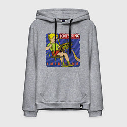 Толстовка-худи хлопковая мужская The Offspring: Americana, цвет: меланж