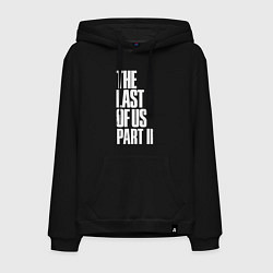 Толстовка-худи хлопковая мужская The Last of Us: Part II, цвет: черный