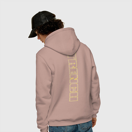 Мужская толстовка-худи Twenty One Pilots: Trench / Пыльно-розовый – фото 4