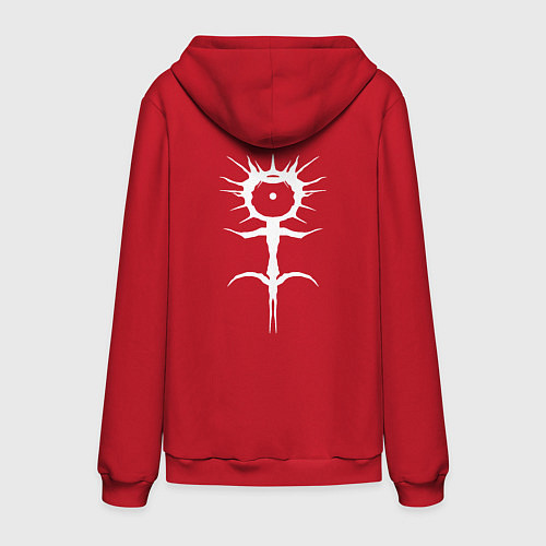 Мужская толстовка-худи GHOSTEMANE / Красный – фото 2