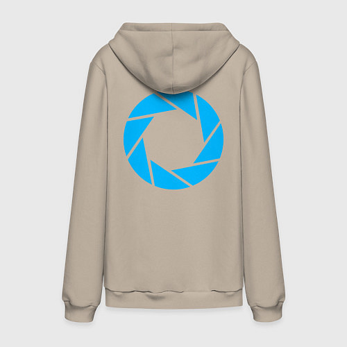 Мужская толстовка-худи Aperture Laboratorie / Миндальный – фото 2