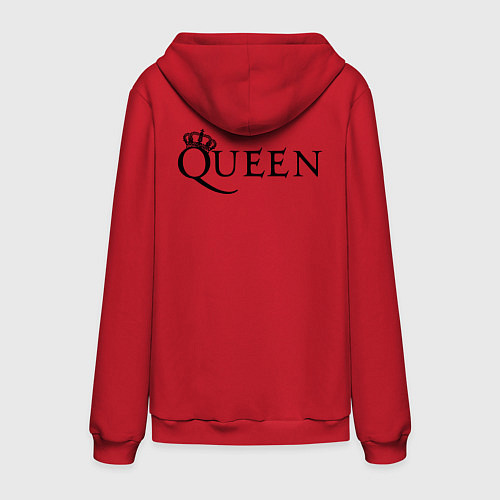 Мужская толстовка-худи Queen двусторонняя / Красный – фото 2