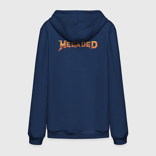 Мужская толстовка-худи MEGADED / Тёмно-синий – фото 2