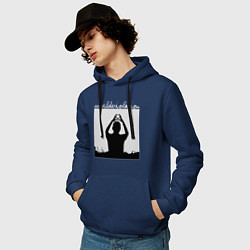 Толстовка-худи хлопковая мужская World Violation Tour Depeche Mode, цвет: тёмно-синий — фото 2