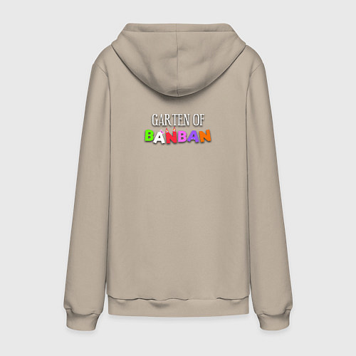 Мужская толстовка-худи Nabnab - паук без фона / Миндальный – фото 2