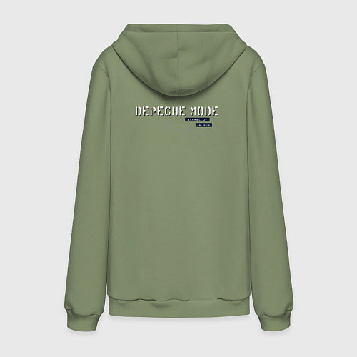 Мужская толстовка-худи Depeche Mode - Barrel Of A Gun Single / Авокадо – фото 2