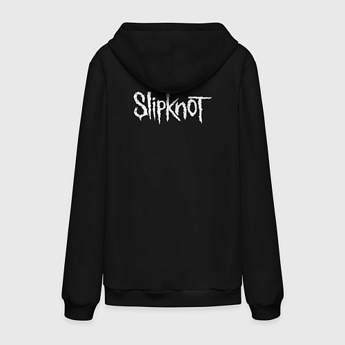 Мужская толстовка-худи Slipknot логотип слипкнот / Черный – фото 2