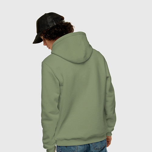 Мужская толстовка-худи The Doors Jim Morrison / Авокадо – фото 4