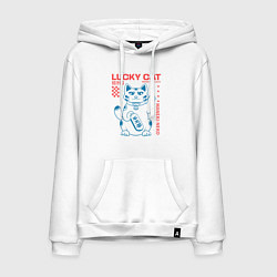 Мужская толстовка-худи Maneki neko