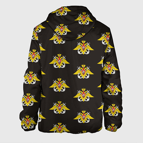 Мужская куртка ВМФ лого / 3D-Черный – фото 2