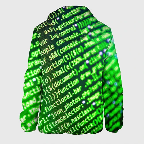 Мужская куртка Программирование 4 / 3D-Черный – фото 2