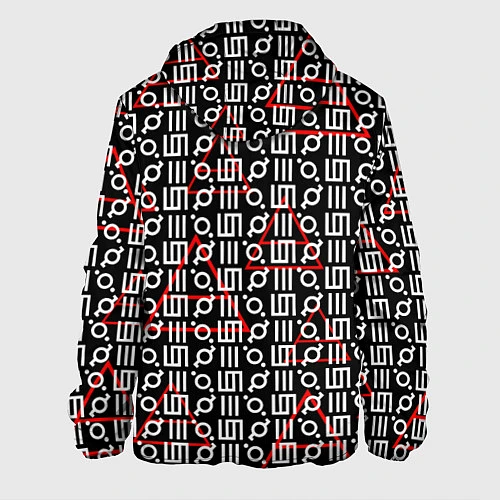 Мужская куртка 30 STM: Symbol Pattern / 3D-Черный – фото 2