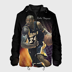 Куртка с капюшоном мужская Kobe Bryant, цвет: 3D-черный