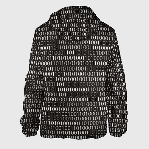 Мужская куртка Mr. Robot: Binary code / 3D-Черный – фото 2