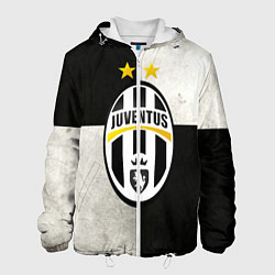 Куртка с капюшоном мужская Juventus FC, цвет: 3D-белый
