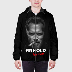 Куртка с капюшоном мужская Arnold forever, цвет: 3D-черный — фото 2