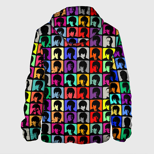 Мужская куртка The Beatles: pop-art / 3D-Черный – фото 2