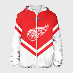 Куртка с капюшоном мужская NHL: Detroit Red Wings, цвет: 3D-белый
