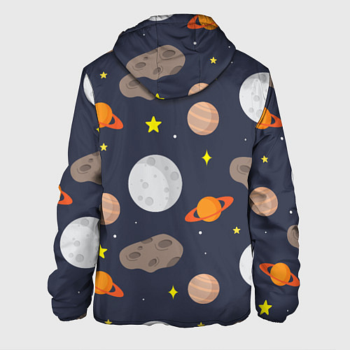 Мужская куртка Луна / 3D-Черный – фото 2